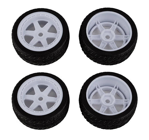 Team Associated ASC31893 Hoonitruck Wheels and Tires