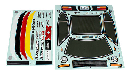 Team Associated ASC31908 Apex2 240Z Decal Sheet