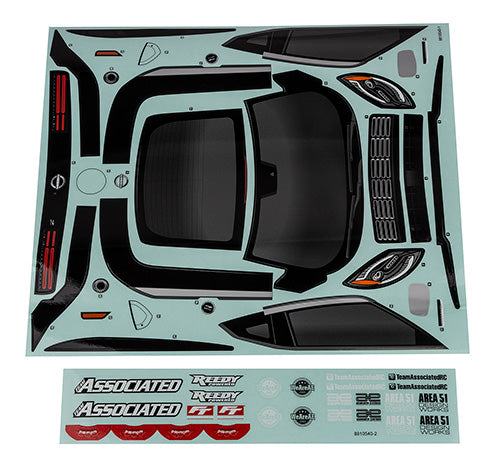 Team Associated ASC31924 Nissan Z Decal Sheets