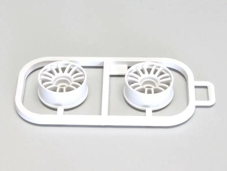 Kyosho MZH131W-N15B Mini-Z Multi Wheel II N/Offset 1.5 (White/RE30/2pcs).