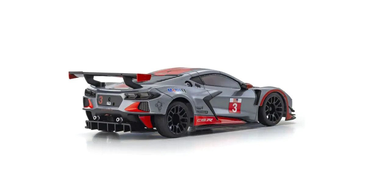 Kyosho MZP244GM ASC MR03W-MM Chevrolet Corvette C8.R Gunmetal/Red