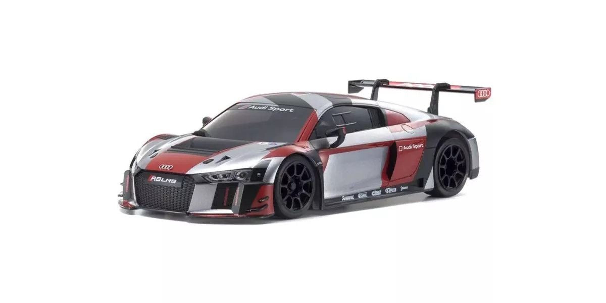 Khosho 32357RGB Mini-Z RWD MR04 Audi R8 LMS 2016 Gray/Red