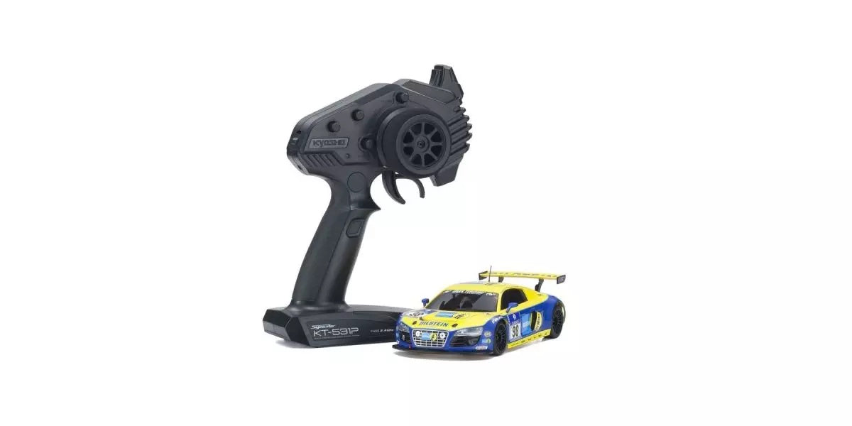 Kyosho 32371BT MINI-Z RWD MR-04 Readyset Audi R8 LMS Phoenix Racing NBR 2010 #98