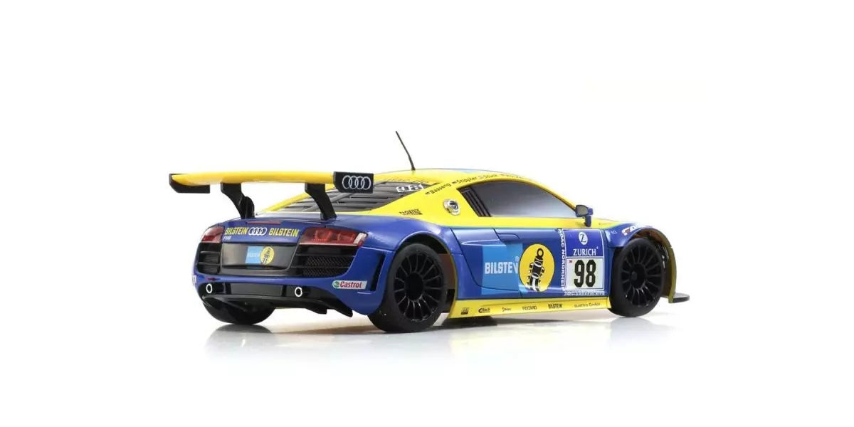 Kyosho 32371BT MINI-Z RWD MR-04 Readyset Audi R8 LMS Phoenix Racing NBR 2010 #98