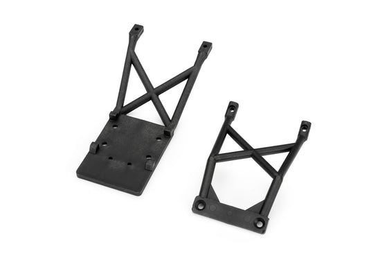 Traxxas 3623-BLK Skid Plate Front & Rear for 2WD Stampede Models