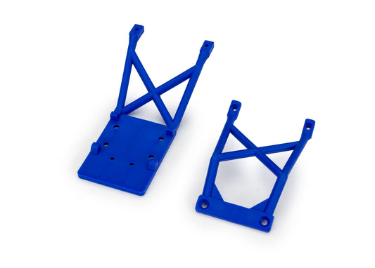 Traxxas 3623-BLUE Blue Front & Rear Skid Plates