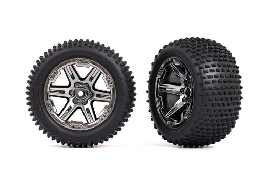 Traxxas 3772R RXT Alias Tires Wheels Rear