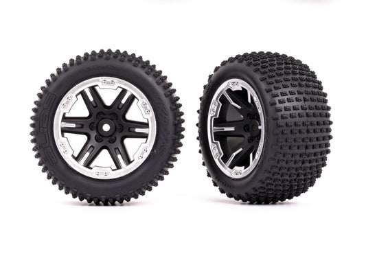 Traxxas 3772X RXT Alias Tires Wheels Rear