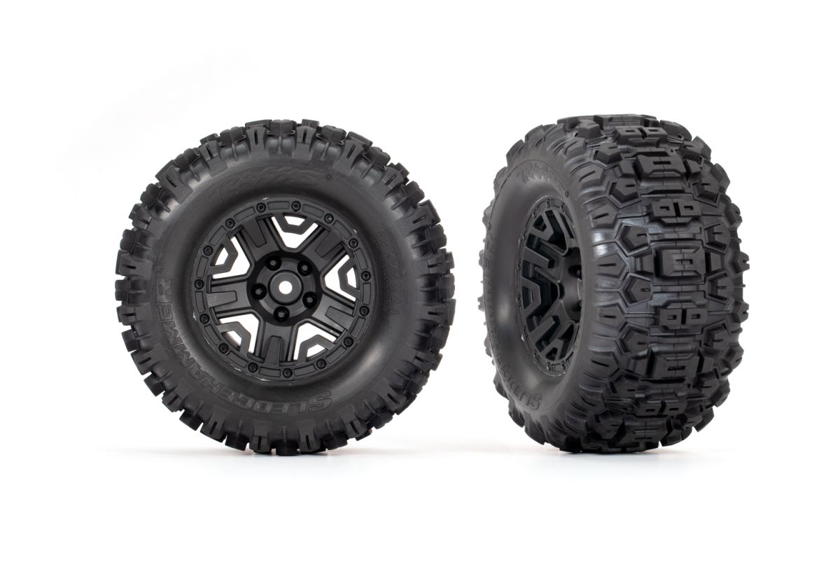 Traxxas 3778 Sledgehammer Tires 2.8 Wheels