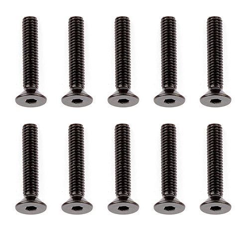 Team Associated ASC41077 M2.5x14 FHCS Screws