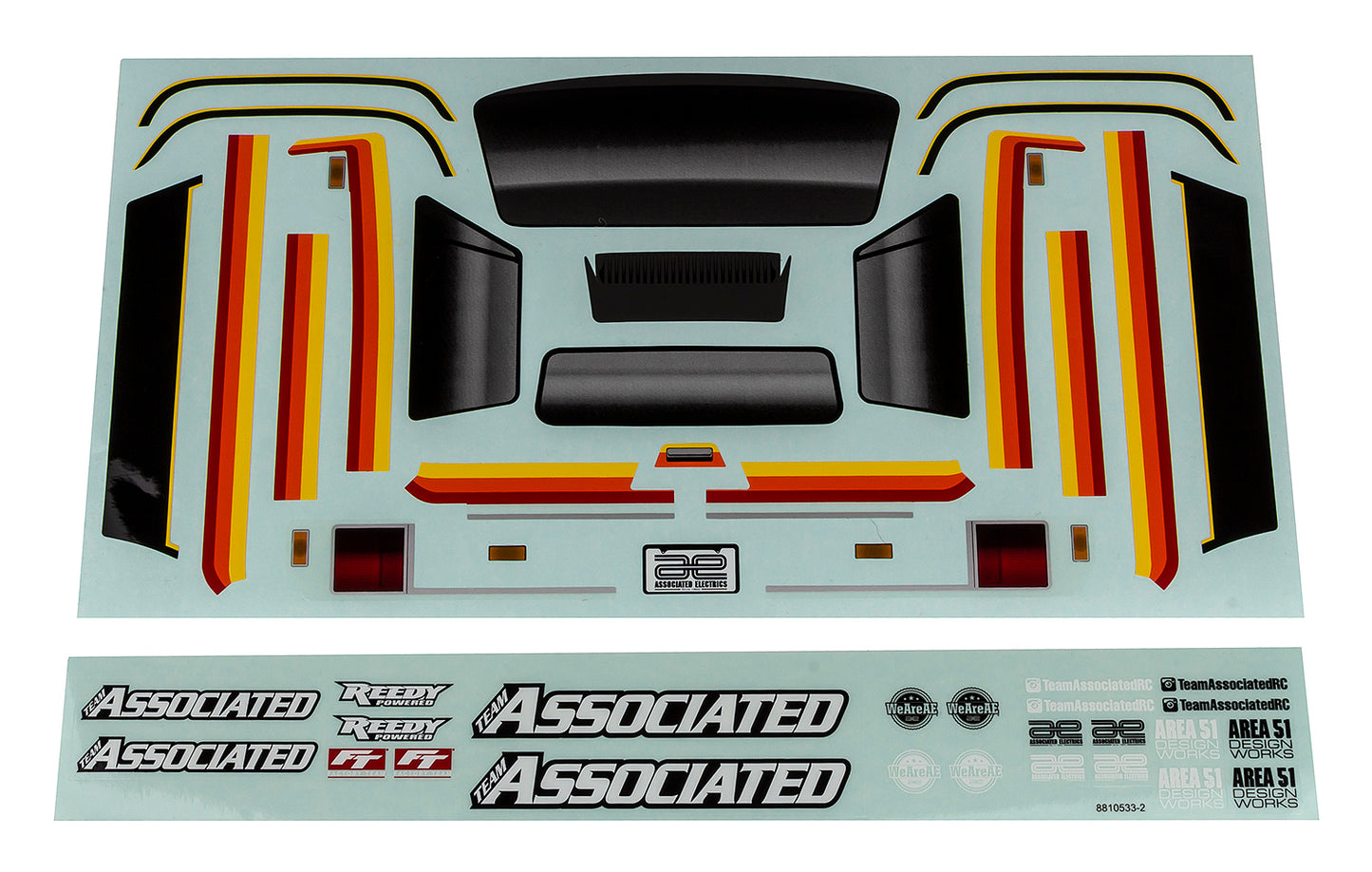 Team Associated ASC41102 MT12 Decal Sheet
