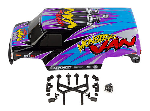 Team Associated ASC41116 MT12 Monster Van Body