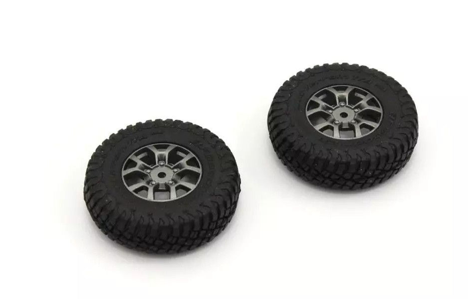 Kyosho MXTH002B Premounted Tire/Wheel 2pcs Suzuki Jimny Sierra