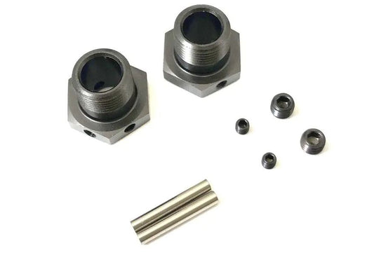 Kyosho IFW625NB Wheel Hub (Narrow/Gunmetal/2pcs/MP10)