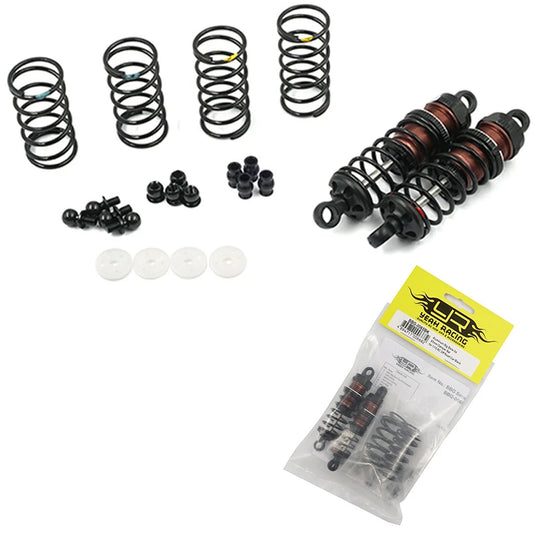Yeah Racing BBG-0065BK Alum Big Bore Go 65mm Damper (2) Black : 1/10 Touring Car