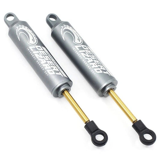 Yeah Racing DDL-100GM Gray 100mm Desert Lizard Two Stage Internal Spring Dampers