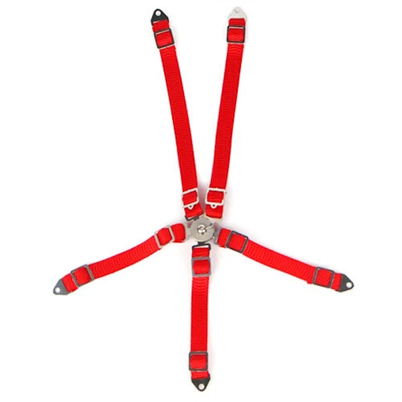 Yeah Racing YA-0558RD 1/10 RC Scale Accessory Safety Belt Red