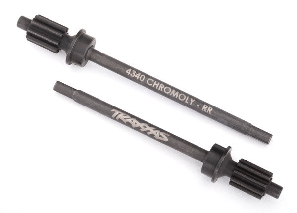 Traxxas 8061 Rear Heavy Duty Axle Shafts with Portal Drive Input Gear