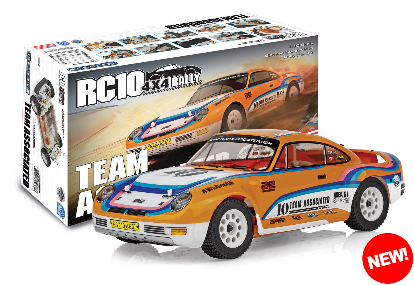 Team Associated ASC30138 RC10 4x4 Rally Kit