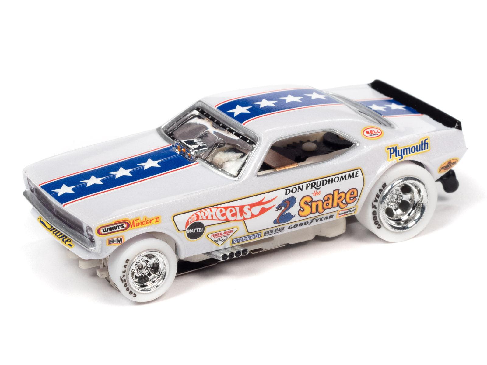 Auto World iWheels Don The Snake Prudhomme Plymouth Cuda HO Slot