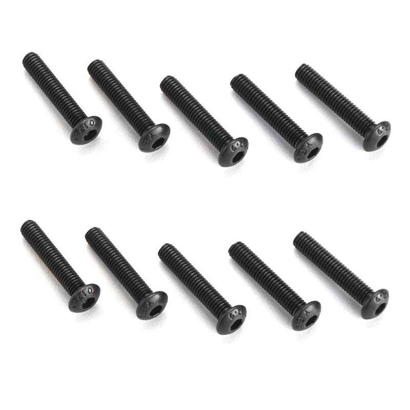 ARRMA ARAC9840 Button Head Screw 3x16mm (10)