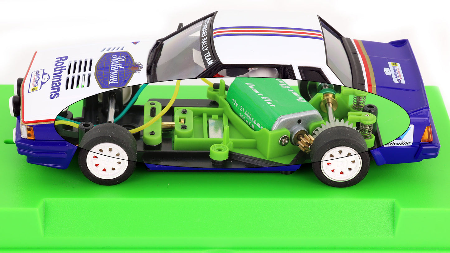 Avant Slot 52106 Nissan 240RS #3 Rothmans Cyprus Rally 1986 1/32 Slot Car