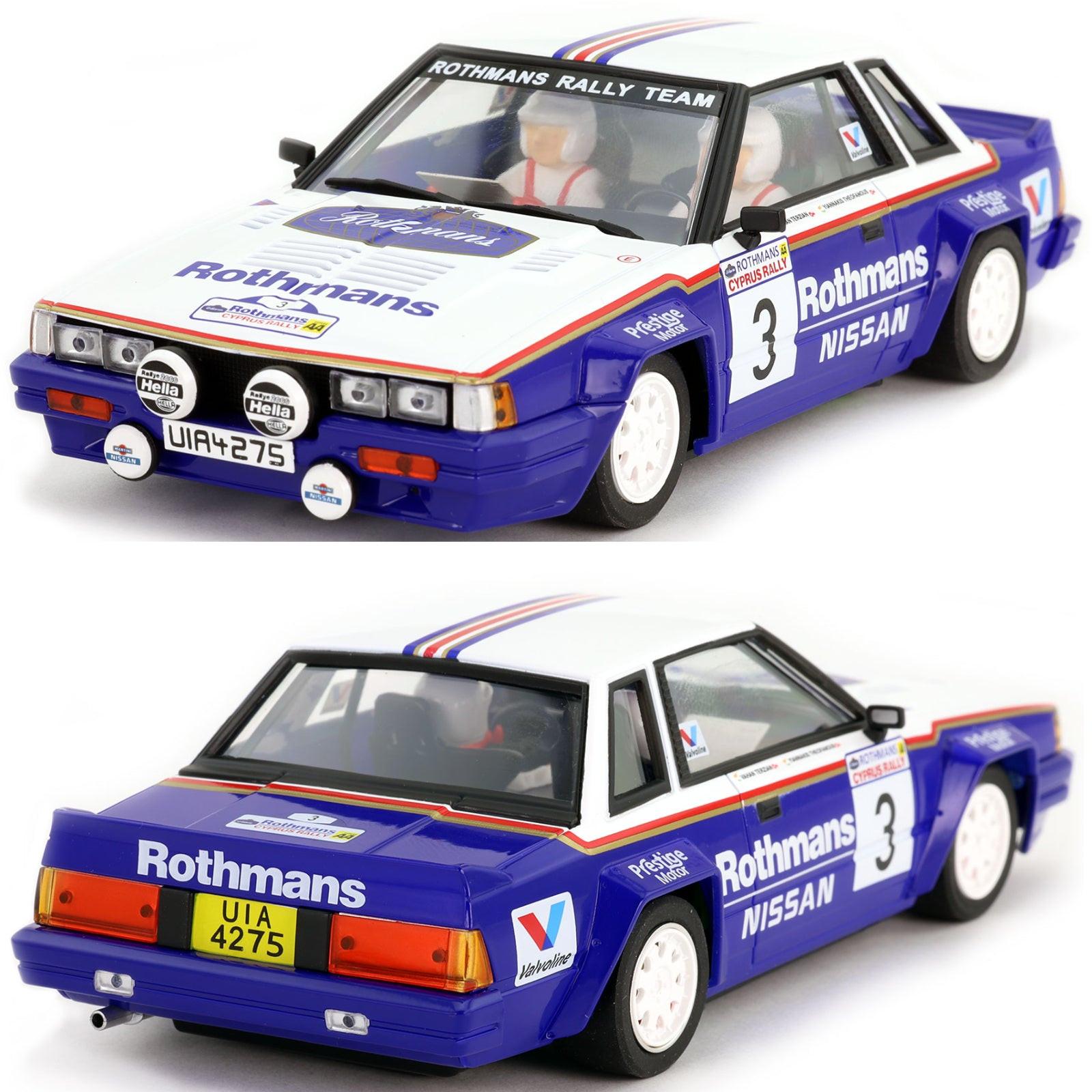 Avant Slot 52106 Nissan 240RS #3 Rothmans Cyprus Rally 1986 1/32 Slot ...