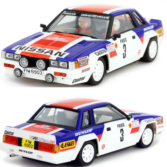 Avant Slot Nissan 240RS #3 Monte Carlo Rally 1984 1/32 Slot Car 52107A