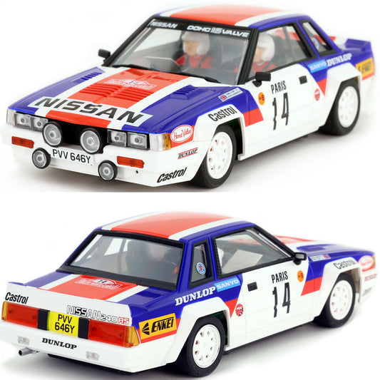 Avant Slot Nissan 240RS #14 Monte Carlo Rally 1984 1/32 Slot Car 52107B