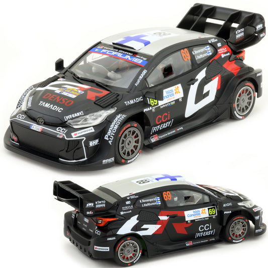 Avant Slot Toyota Yaris WRC Canarias 2025 Rovanpera 1/32 Slot Car 52682