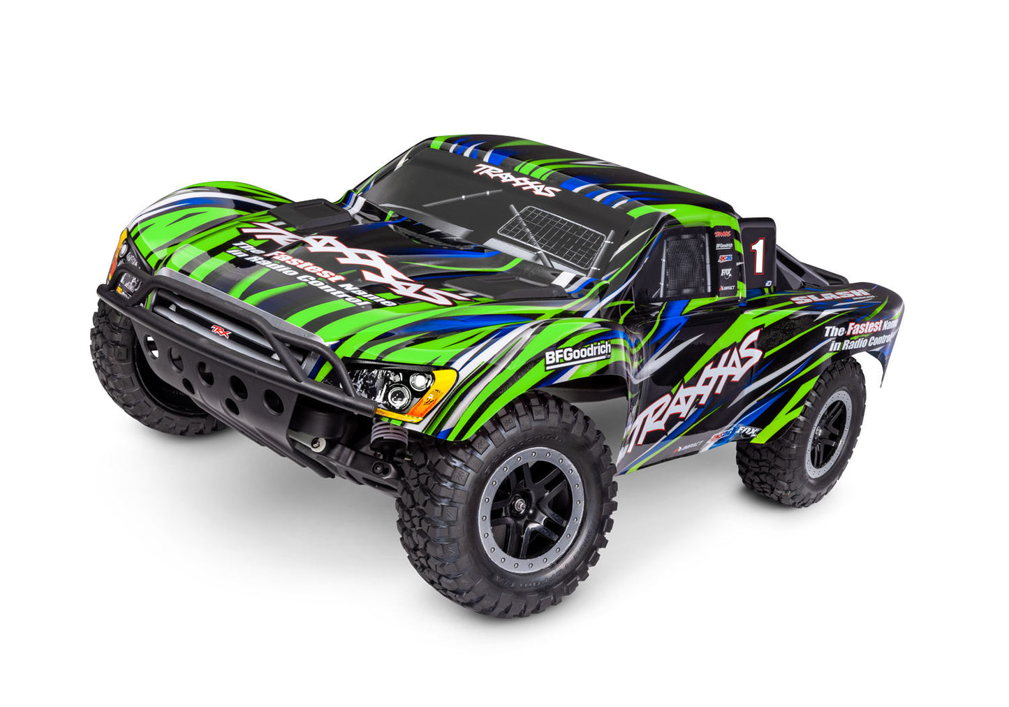 Traxxas Slash BL-2s HD 1/10 RTR 2WD Brushless Short Course Truck Green