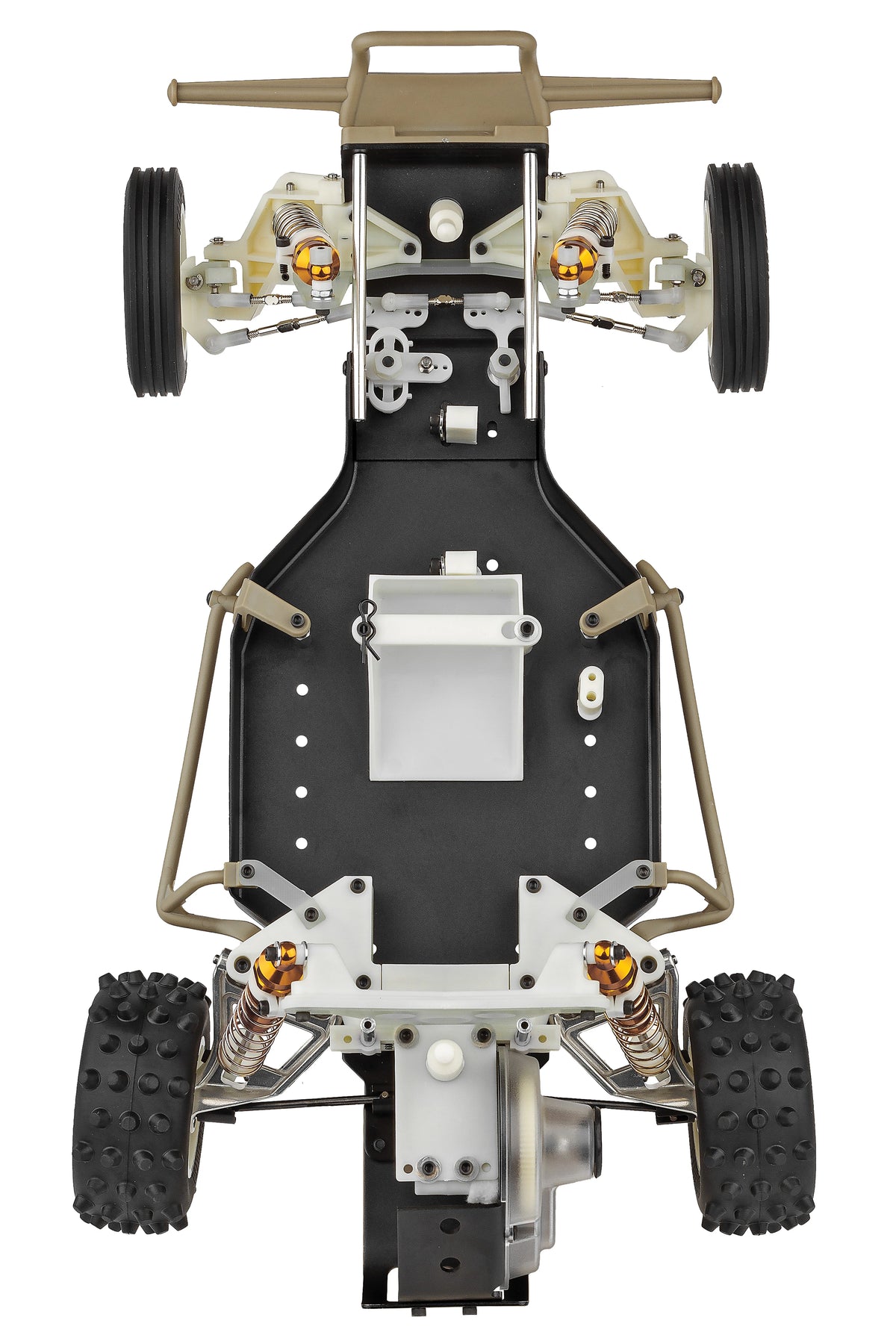 RC10 Ultra Champ chassis top view