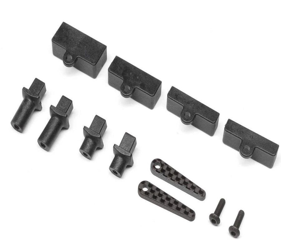 Losi TLR231102 Carbon Tab Battery Mount Set: 22X-4