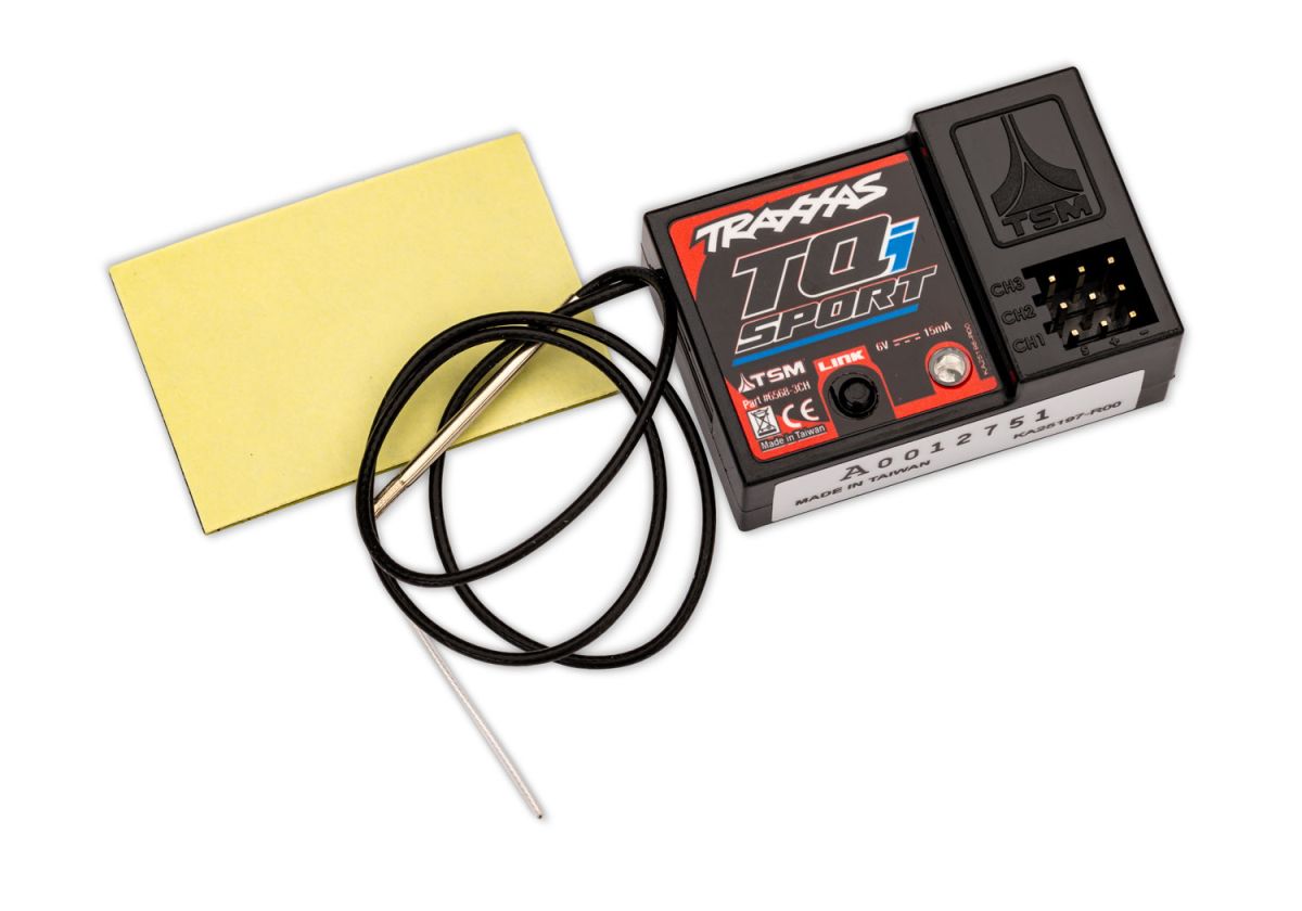 Traxxas 6568-3CH 3-Channel TQi Sport Receiver TSM