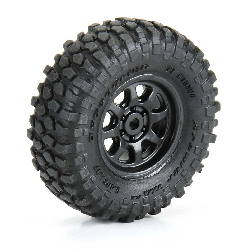 Pro-Line 1030610 1/30 BFG Krawler T/A KX F&R Mounted Blk Icon Nuevo: Axial SCX30