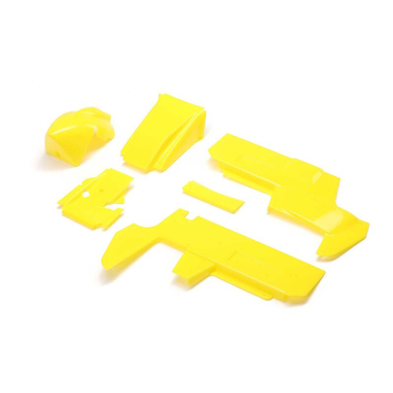 Losi LOS-2854 Body Panel Set, Yellow: 22S Sprint