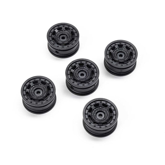 Axial AXI-3313 Atlas Black Rhino Wheel (5): SCX30