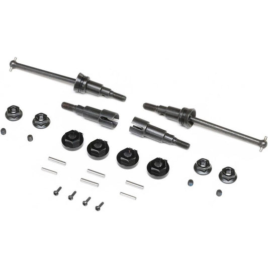 Losi -1929 Aluminum Hex Drive Set Red: NASCAR GROM