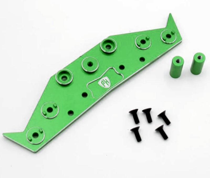 Powerhobby Aluminum Front Bumper Green MST RMX 2.5