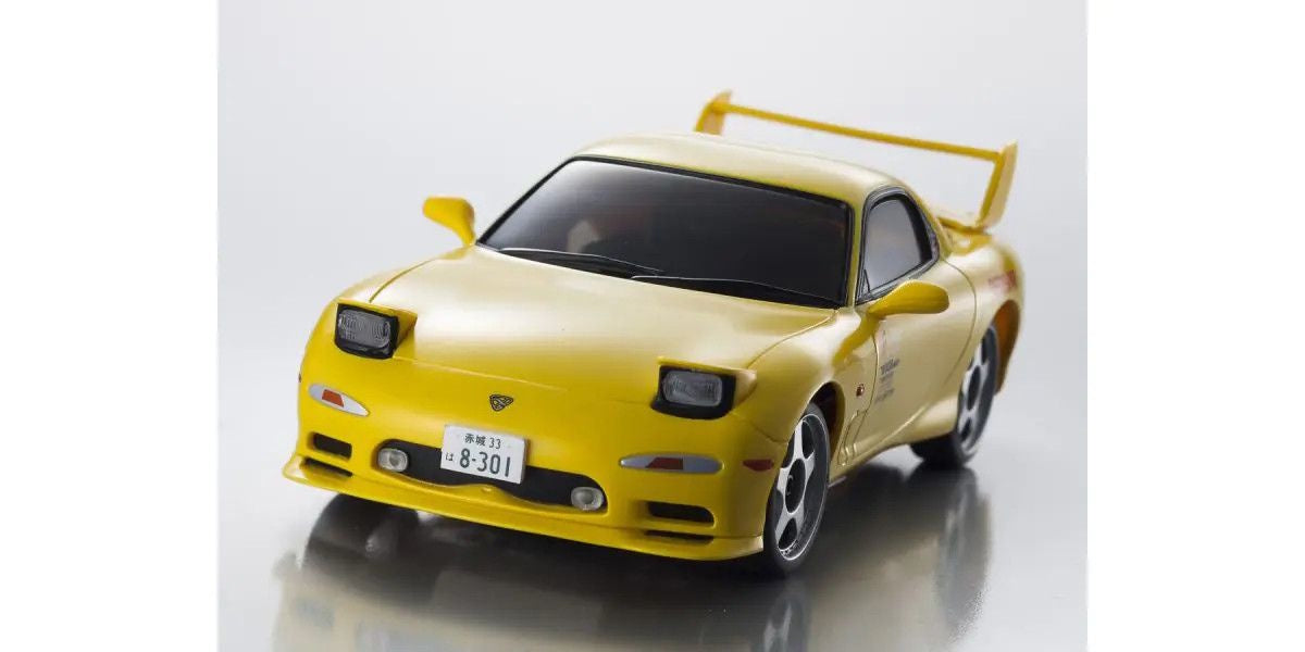 Kyosho 66603L First Mini-Z Initial D Mazda RX-7 FD3S 66603L Yellow (Toy RC Car)