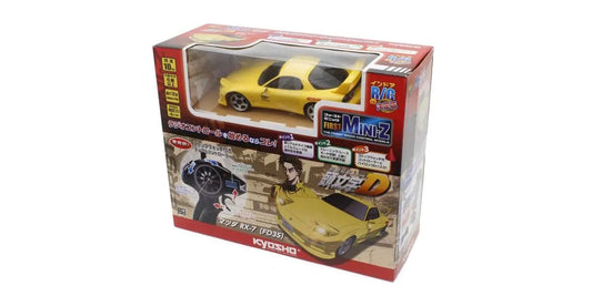 Kyosho 66603L First Mini-Z Initial D Mazda RX-7 FD3S 66603L Yellow (Toy RC Car)