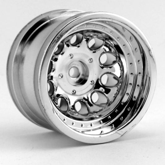 RPM 82233 Chrome 2.2 Revolver Rock Crawler Wheels Wide Wheelbase