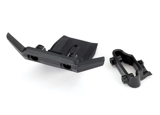 Traxxas 6736 Front Bumper and Support Rustler 4X4