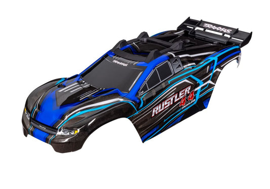 Traxxas 6740-BLUE Rustler 4X4 Painted Body