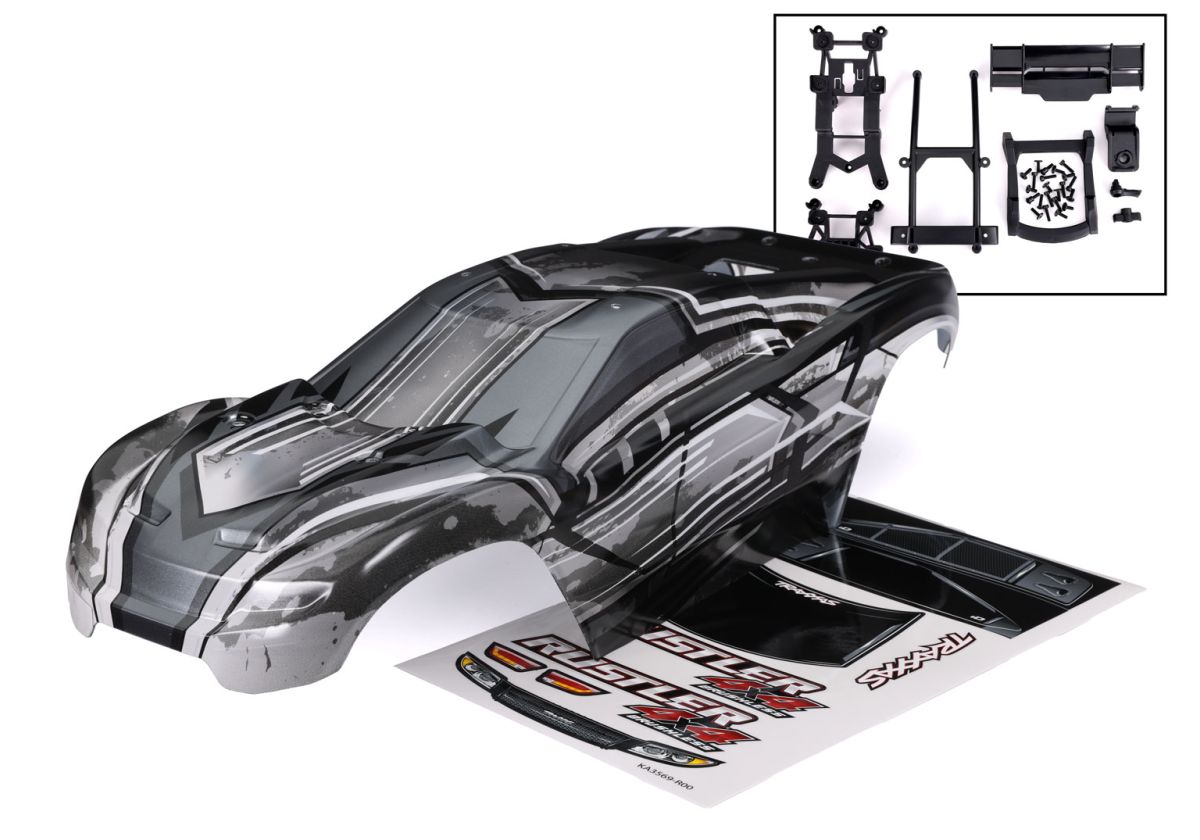 Traxxas 6740L Rustler 4X4 ProGraphix Body