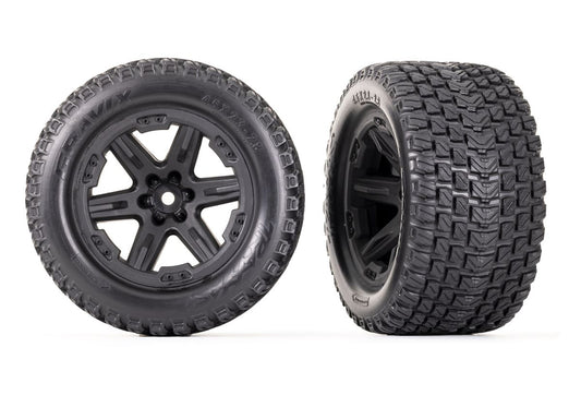 Traxxas 6764 RXT Gravix Tires Wheels
