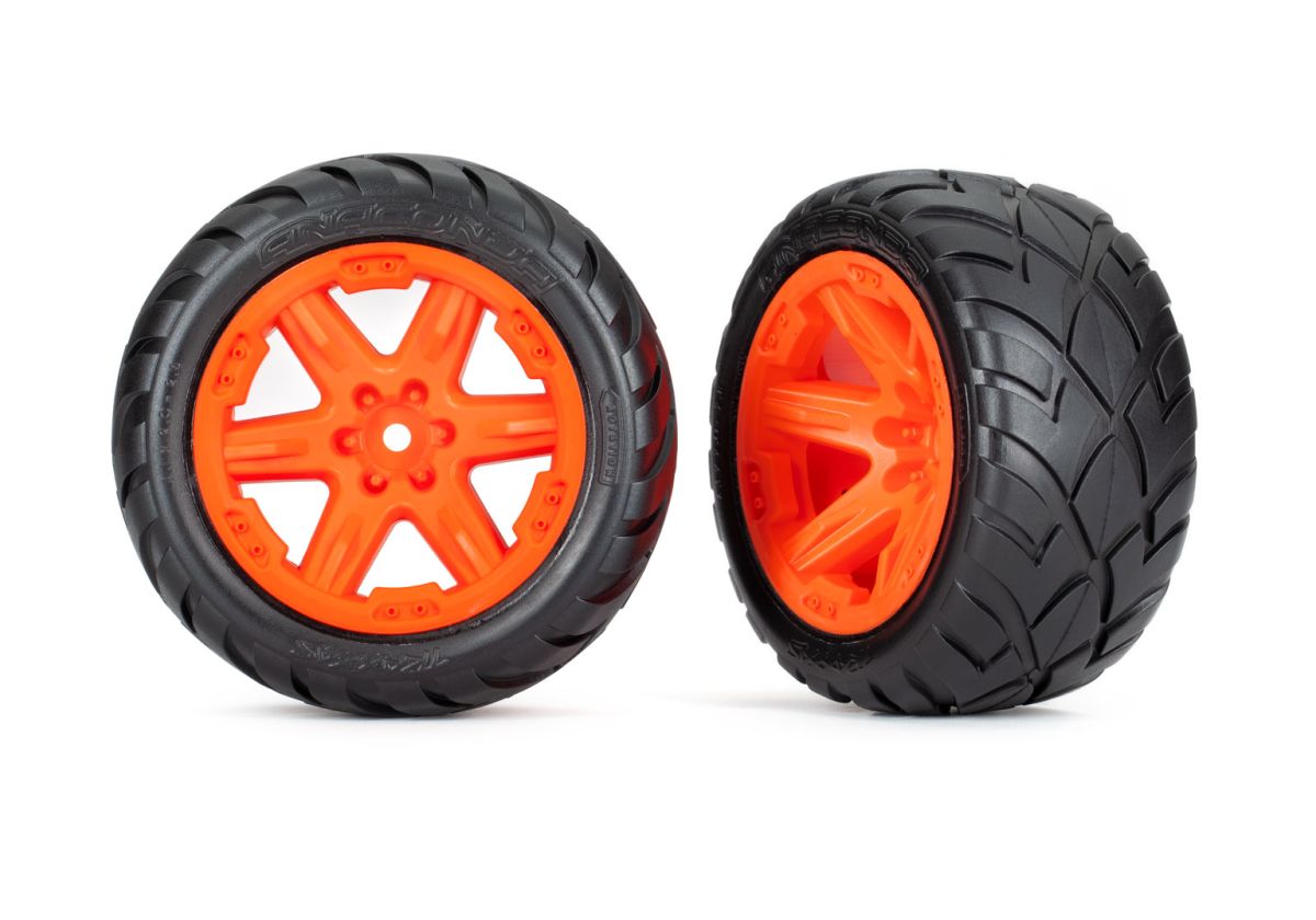 Traxxas 6775A RXT Anaconda Tires Wheels Front