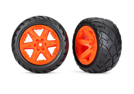 Traxxas 6775A RXT Anaconda Tires Wheels Front
