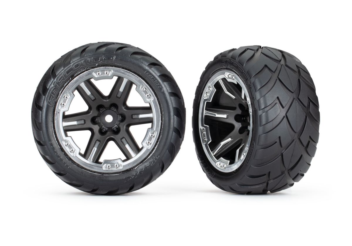 Traxxas 6775X RXT Anaconda Tires Wheels Front