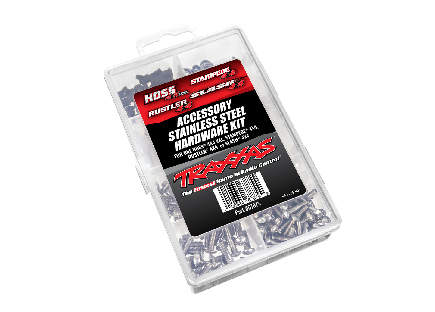 Traxxas 6787X Stainless Steel 4X4 Hardware Kit